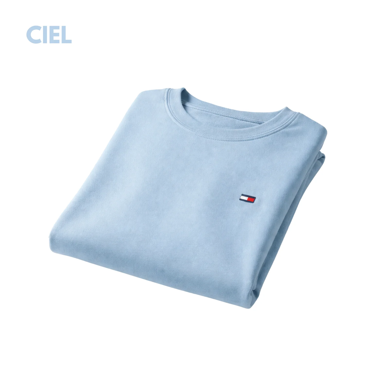 Sweatshirt homme basique - ciel